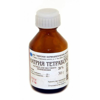 Купить Натрия Тетраборат в Глицерине р-р д/наруж и местн примен 20% фл 30г