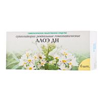 Купить Алоэ ДН супп рект №6