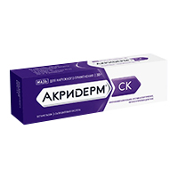 Купить Акридерм СК мазь д/наруж примен 30г