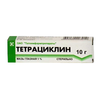 Купить Тетрациклин мазь глазн 1% 10г