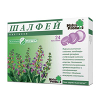 Купить Шалфей Натур Продукт пастилки д/рассас №24