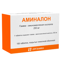 Купить Аминалон таб ппо 250мг №100