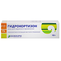 Купить Гидрокортизон мазь д/наруж примен 1% 10г