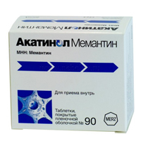 Купить Акатинол Мемантин таб ппо 10мг №90