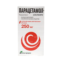 Купить Парацетамол-Альтфарм супп рект 250мг №10