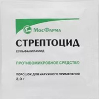 Купить Стрептоцид пор д/наруж примен 2г