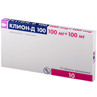 Купить Клион Д 100 таб вагин 100мг+100мг №10