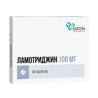 Купить Ламотриджин таб 100мг №30