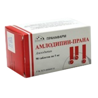 Купить Амлодипин-Прана таб 5мг №90