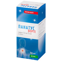 Купить Панатус Форте сироп 7,5мл/5мл 200мл