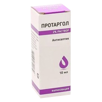 Купить Протаргол р-р д/местн примен 2% 10мл