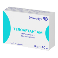 Купить Телсартан АМ таб 5мг+40мг №28