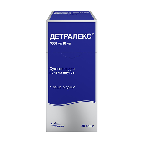Купить Детралекс сусп д/внутр примен саше 10мл №30
