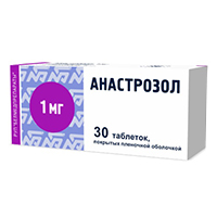 Купить Анастрозол таб ппо 1мг №30
