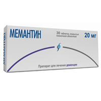 Купить Мемантин таб ппо 20мг №30
