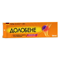 Купить Долобене гель д/наружн примен 45г