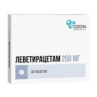 Купить Леветирацетам таб ппо 250мг №30