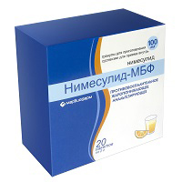 Купить Нимесулид-МБФ гран д/сусп д/внутр 100мг 2г №20