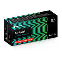 Купить Де-Криз таб 5мг+10мг №30