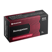 Купить Амлодипин-Медисорб таб 5мг №30