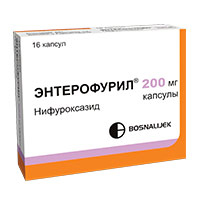 Купить Энтерофурил капс 200мг №16