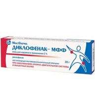 Купить Диклофенак-МФФ мазь д/наруж примен 2% туб 30г