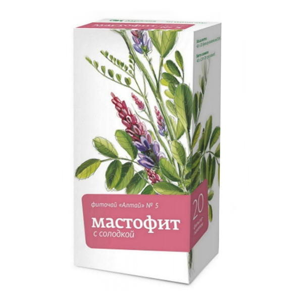 Купить Фиточай Алтай №5 Мастофит 2г №20 солодка