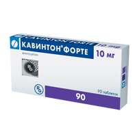 Купить Кавинтон Форте таб 10мг №90