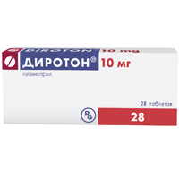Купить Диротон таб 10мг №28