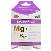 Купить Магний Плюс таб шип №10