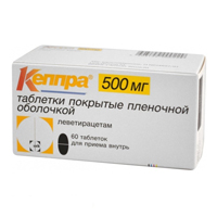 Купить Кеппра таб ппо 500мг №60