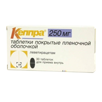 Купить Кеппра таб ппо 250мг №30
