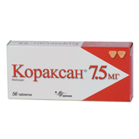 Купить Кораксан таб ппо 7,5мг №56