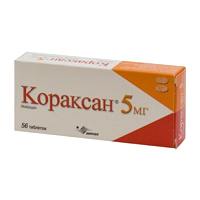 Купить Кораксан таб ппо 5мг №56