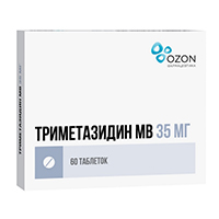 Купить Триметазидин МВ таб ппо пролонг действия 35мг №60