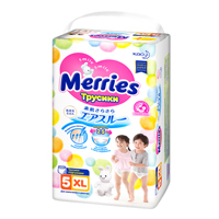Купить Трусы-подгузники Merries для детей, №38 12-22кг/XL