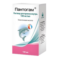 Купить Пантогам р-р д/внутр примен 100мг/мл 100мл