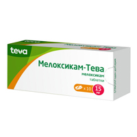 Купить Мелоксикам-Тева таб 15мг №10