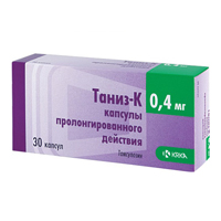 Купить Таниз-К капс пролонг 400мг №30