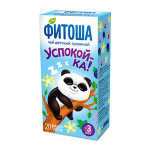Купить Фитоша №4 чай травяной д/детей 1,5г №20 успокой-ка