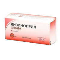 Купить Лизиноприл-Штада таб 10мг №30
