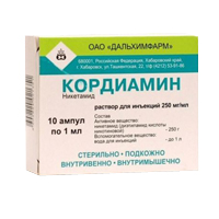 Купить Кордиамин р-р д/ин 25% 1мл №10