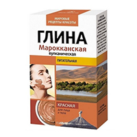 Купить Фитокосметик Мировые Рецепты Красоты глина д/лица тела  100г красн марокканская