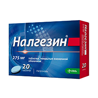 Купить Налгезин таб по 275мг №20