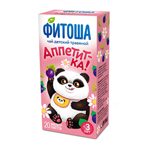 Купить Фитоша №1 чай травяной д/детей 1,5г №20 аппетит-ка