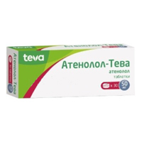 Купить Атенолол-Тева таб по 25мг №30