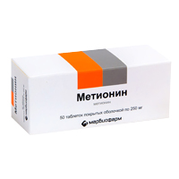 Купить Метионин таб по 250мг №50