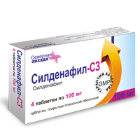 Купить Силденафил-СЗ таб ппо 100мг №4
