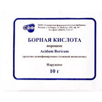 Купить Борная к-та пор дезинфиц 10г