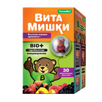 Купить Кидс Формула ВитаМишки БИО+ паст.жеват. N30
